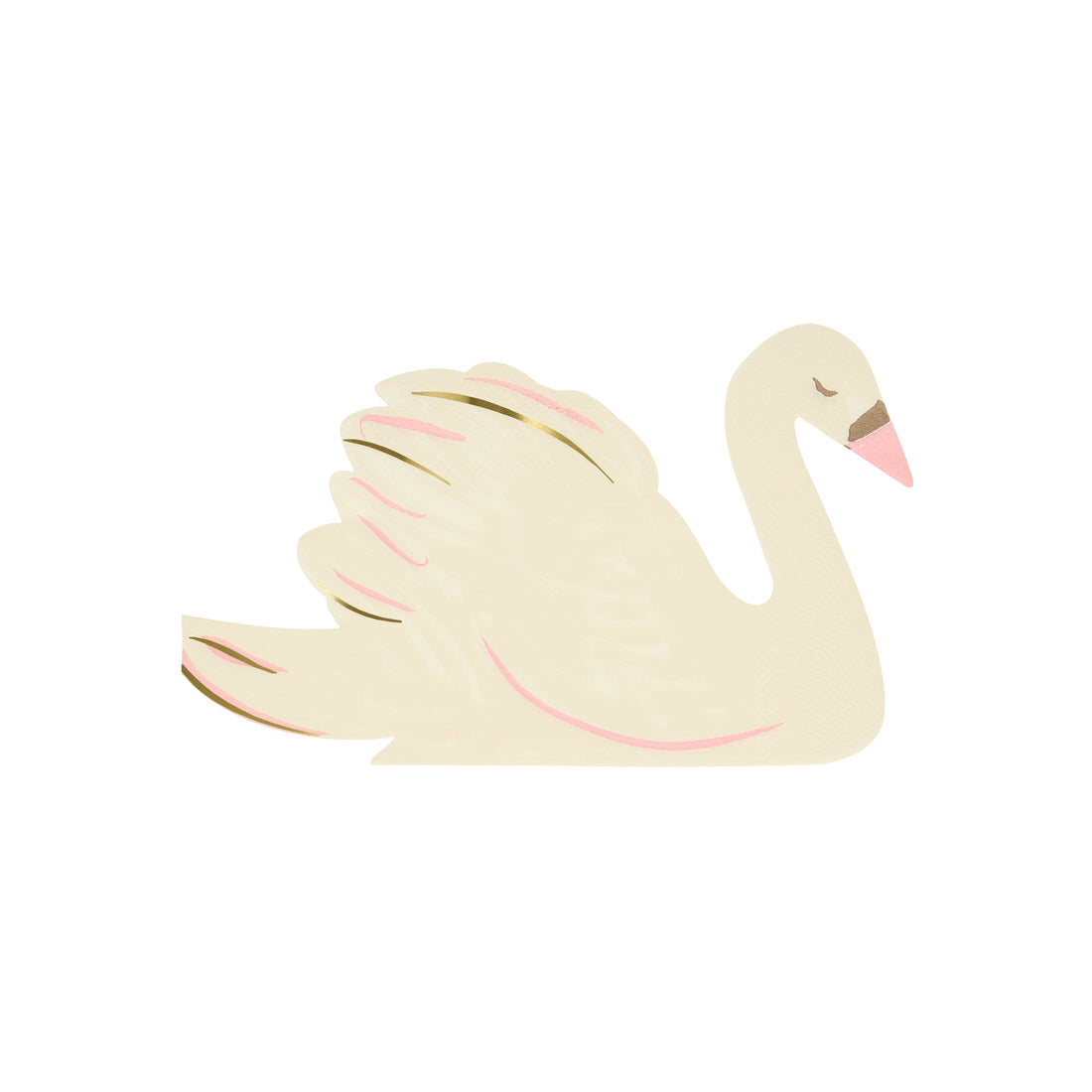 Servilletas con forma de cisne