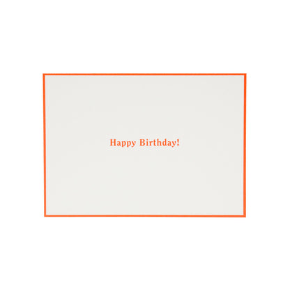 Tarjeta - acordeón caballos (happy birthday)