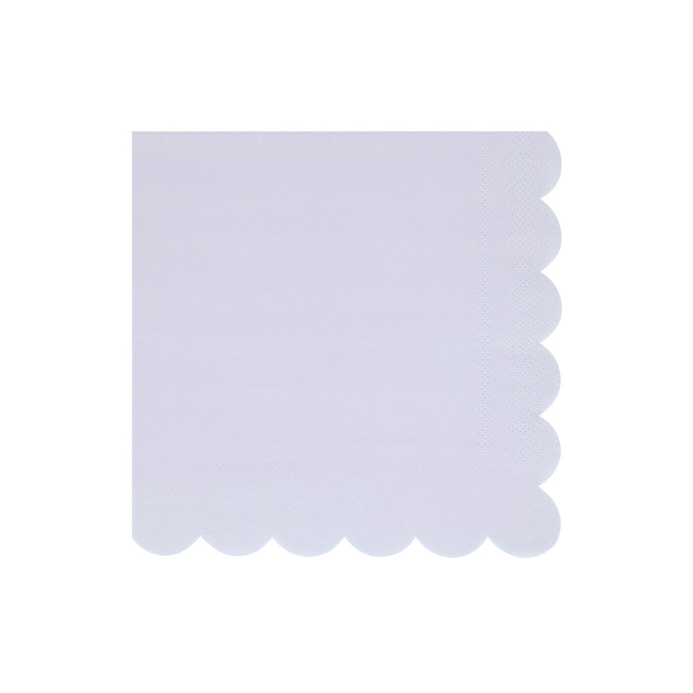 Servilletas lisas lavanda - grandes