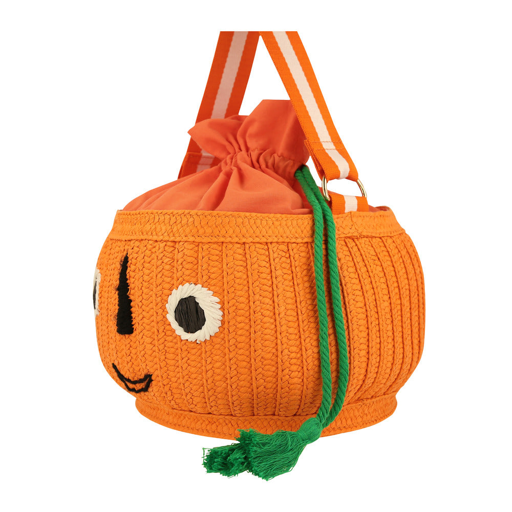 Canasto con forma de calabaza