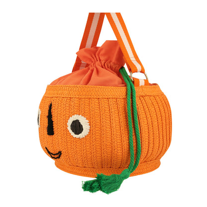 Canasto con forma de calabaza
