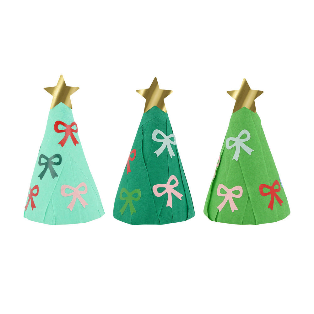 Bolitas sorpresa con forma de arbol de Navidad