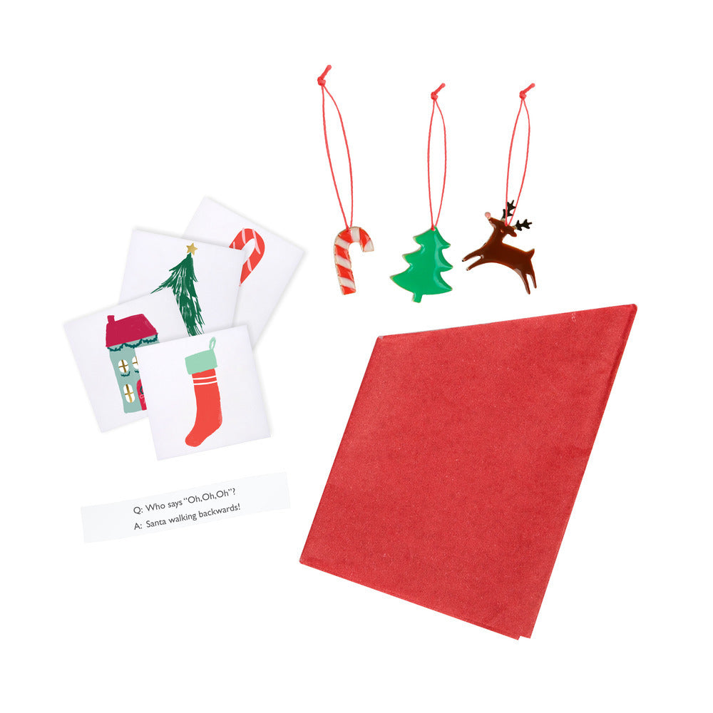 Bolitas sorpresa con forma de arbol de Navidad