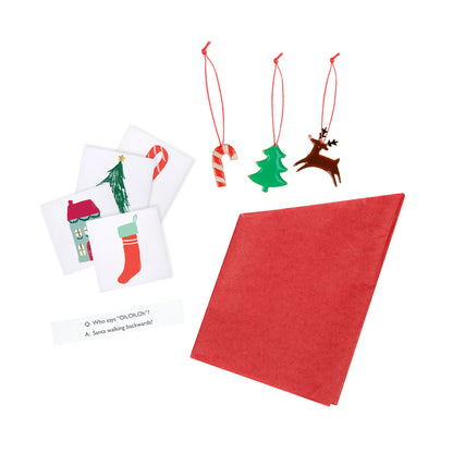 Bolitas sorpresa con forma de arbol de Navidad