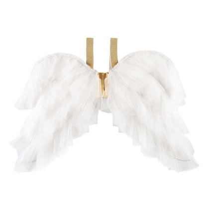 Disfraz - alas de ángel de tul y diadema