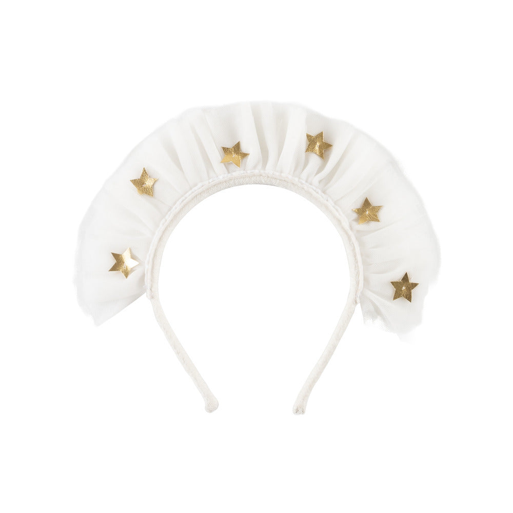 Disfraz - alas de ángel de tul y diadema