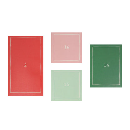 Calendario de Adviento - fiesta de te en el bosque