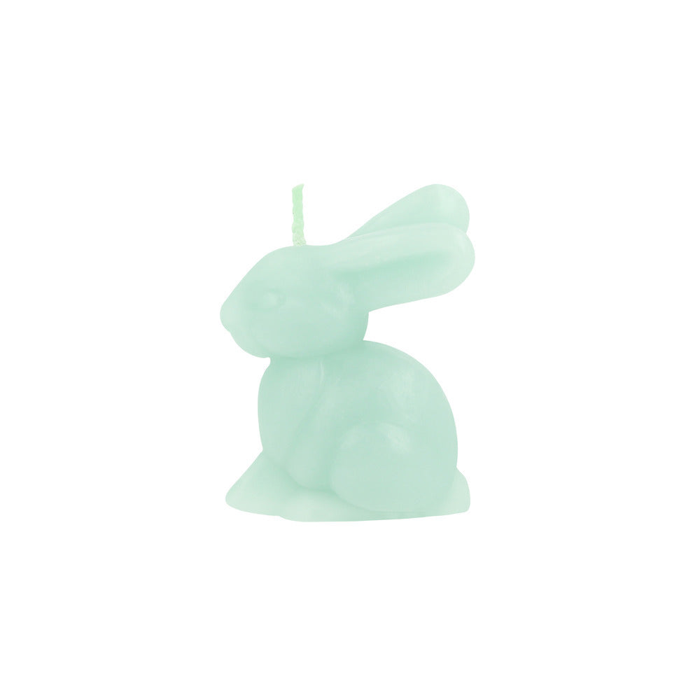 Velas de mesa con forma de conejo x 6