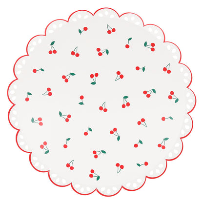 Platos cerezas - grandes