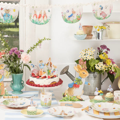 Set x 6 platos de melamina Peter Rabbit- pequeños