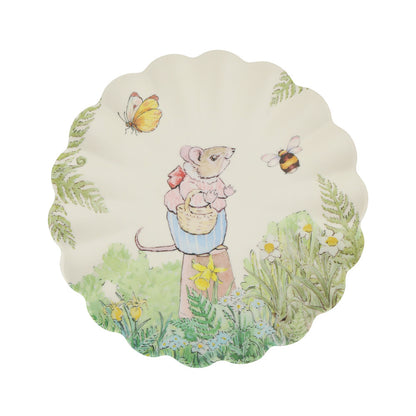 Set x 6 platos de melamina Peter Rabbit- pequeños