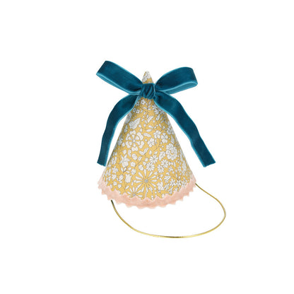 Gorros de cumpleaños flores Liberty