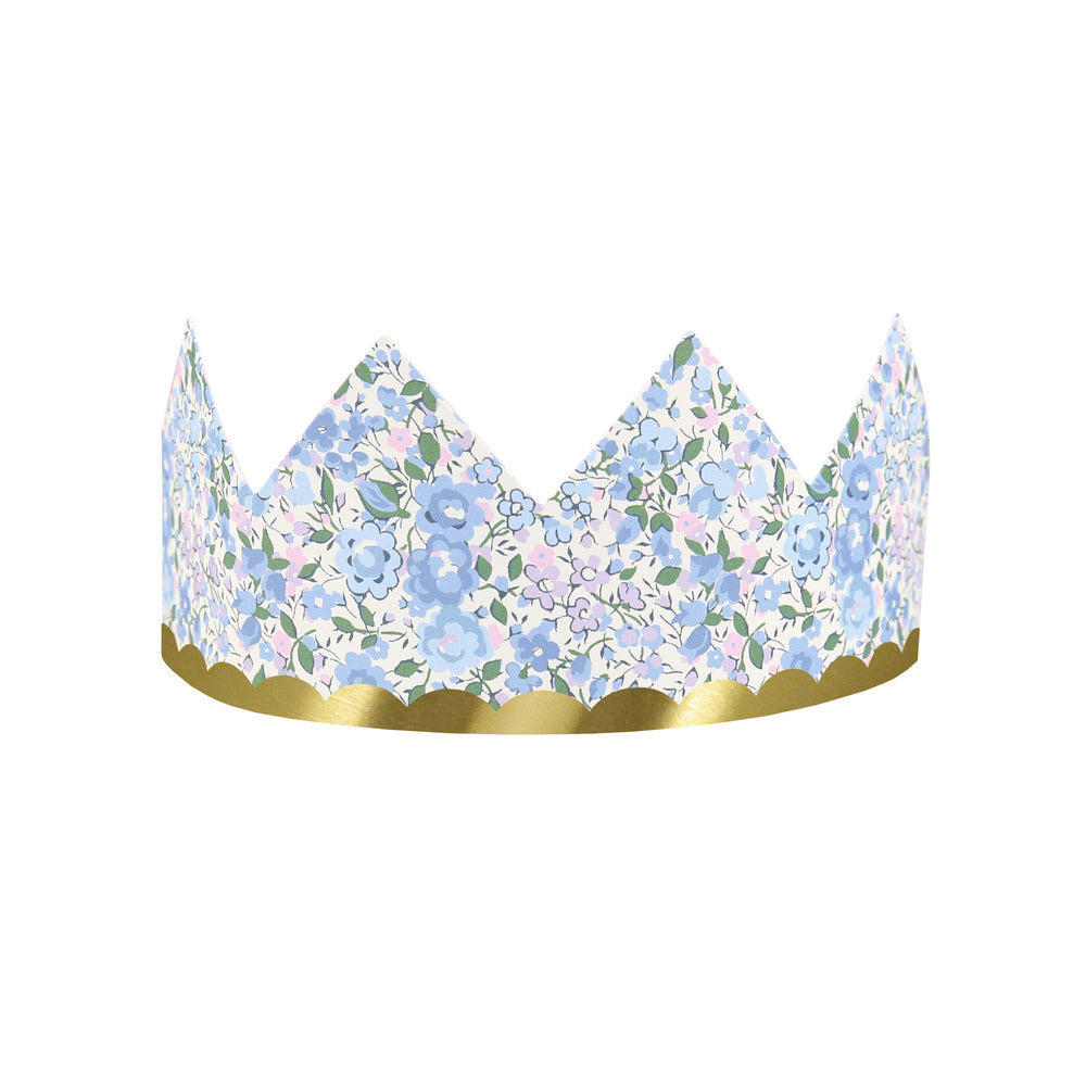 Coronas de papel flores Liberty