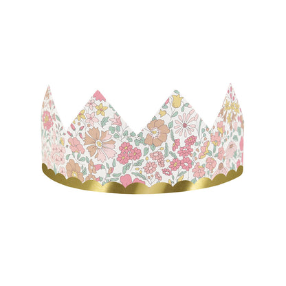 Coronas de papel flores Liberty