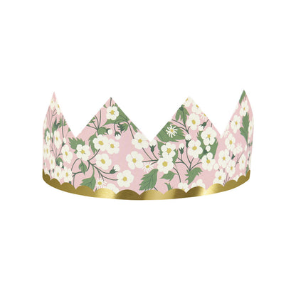 Coronas de papel flores Liberty