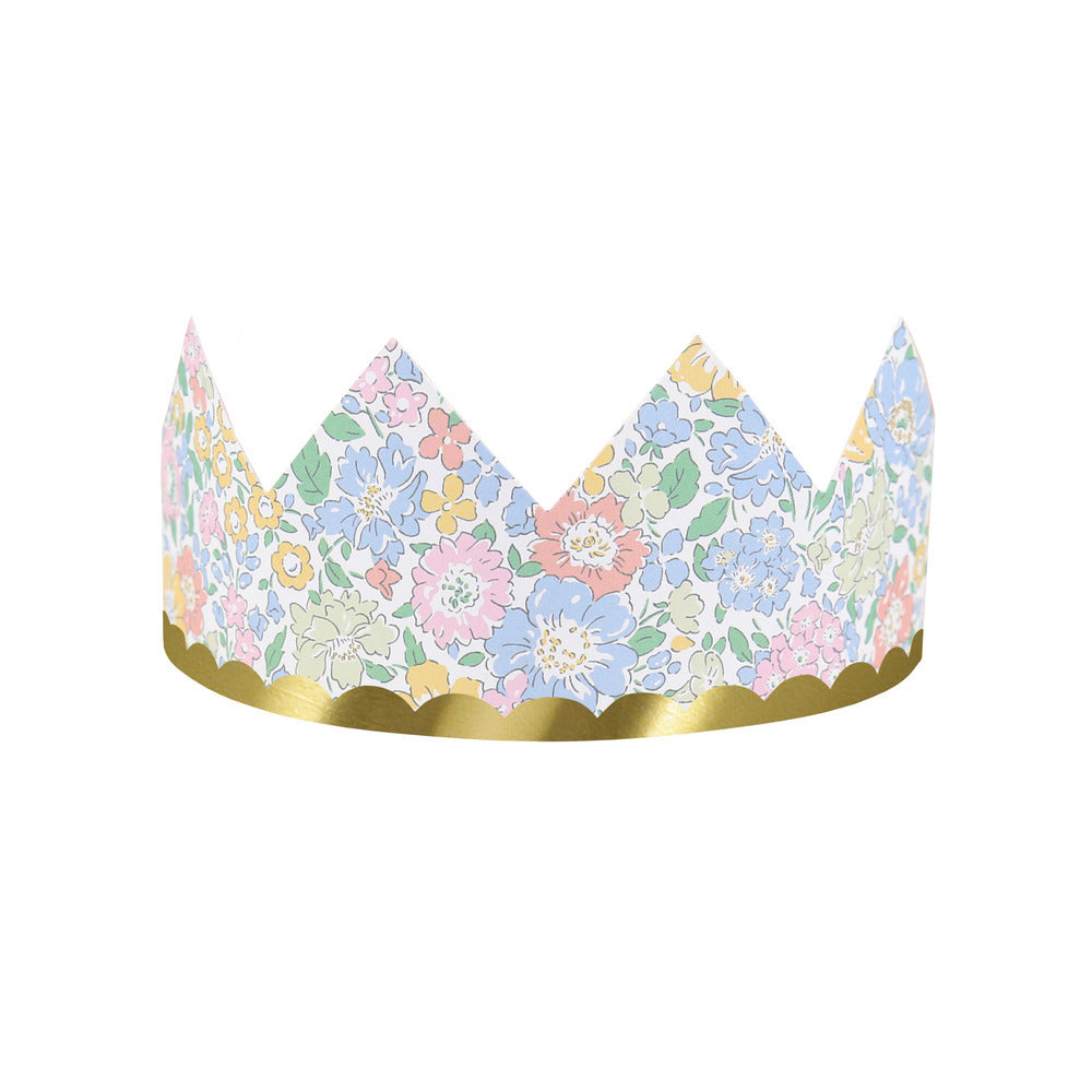 Coronas de papel flores Liberty