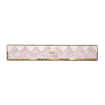 Coronas de papel flores Liberty
