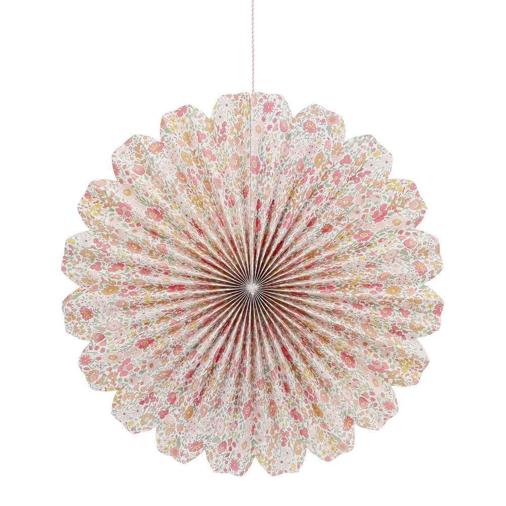 Abanicos decorativos de papel flores Liberty