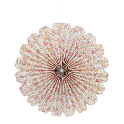 Abanicos decorativos de papel flores Liberty