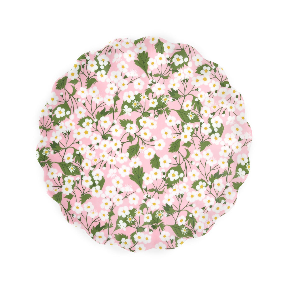 Set x 4 platos de melamina flores Liberty - pequeños