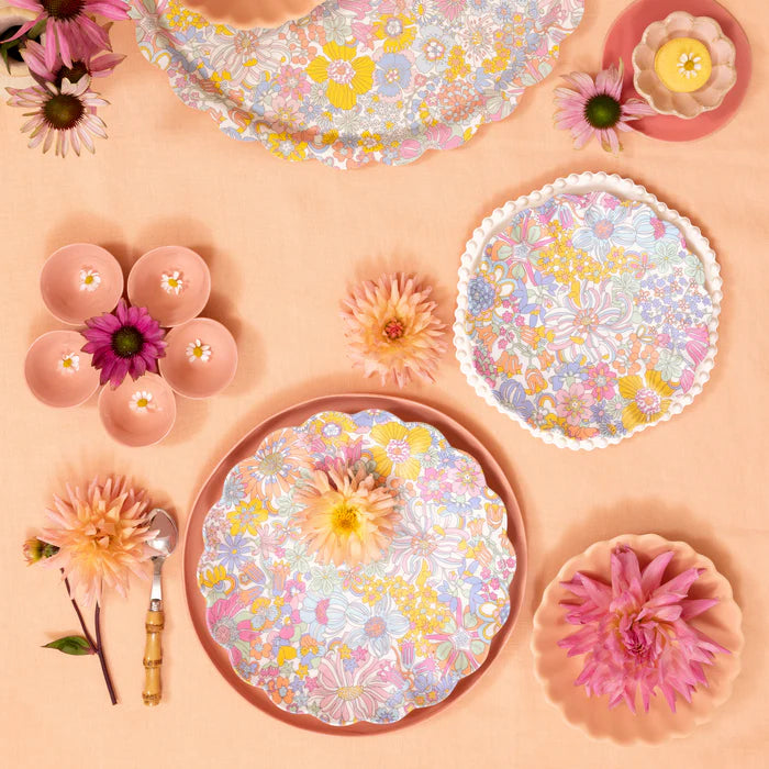 Plato de melamina Liberty diseño Rainbow Grande - grande