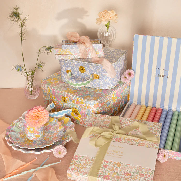 Set de velas de mesa Liberty diseño Rainbow Grande