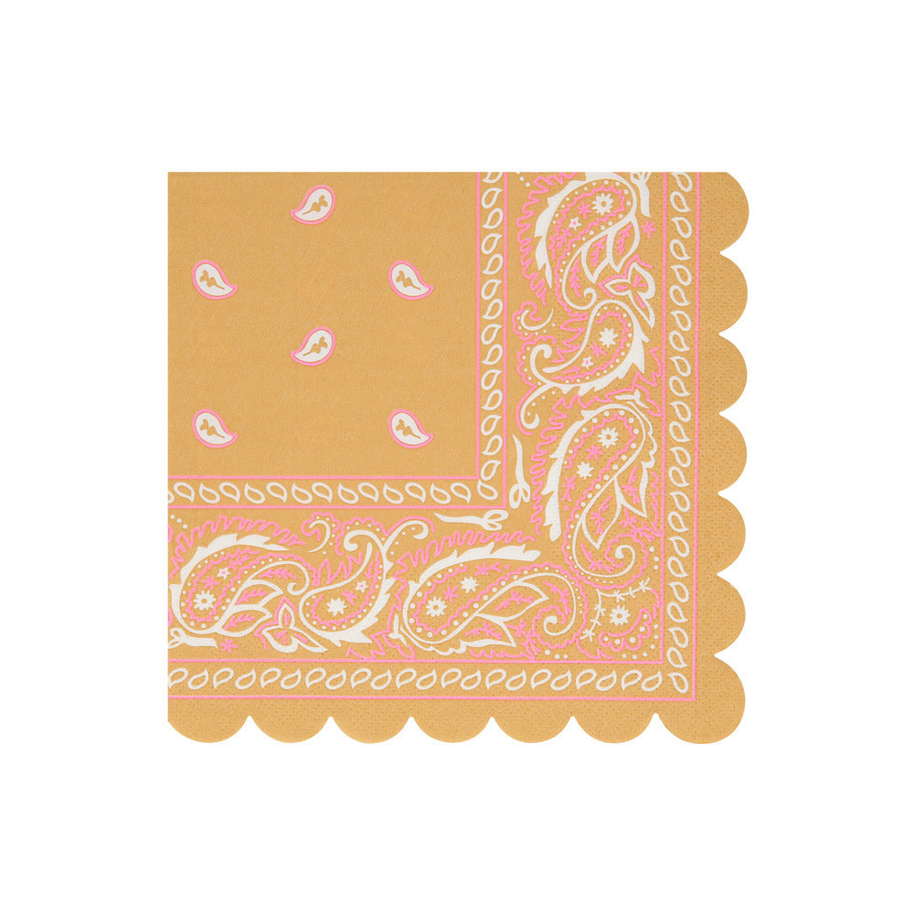 Servilletas diseño bandanas - grandes