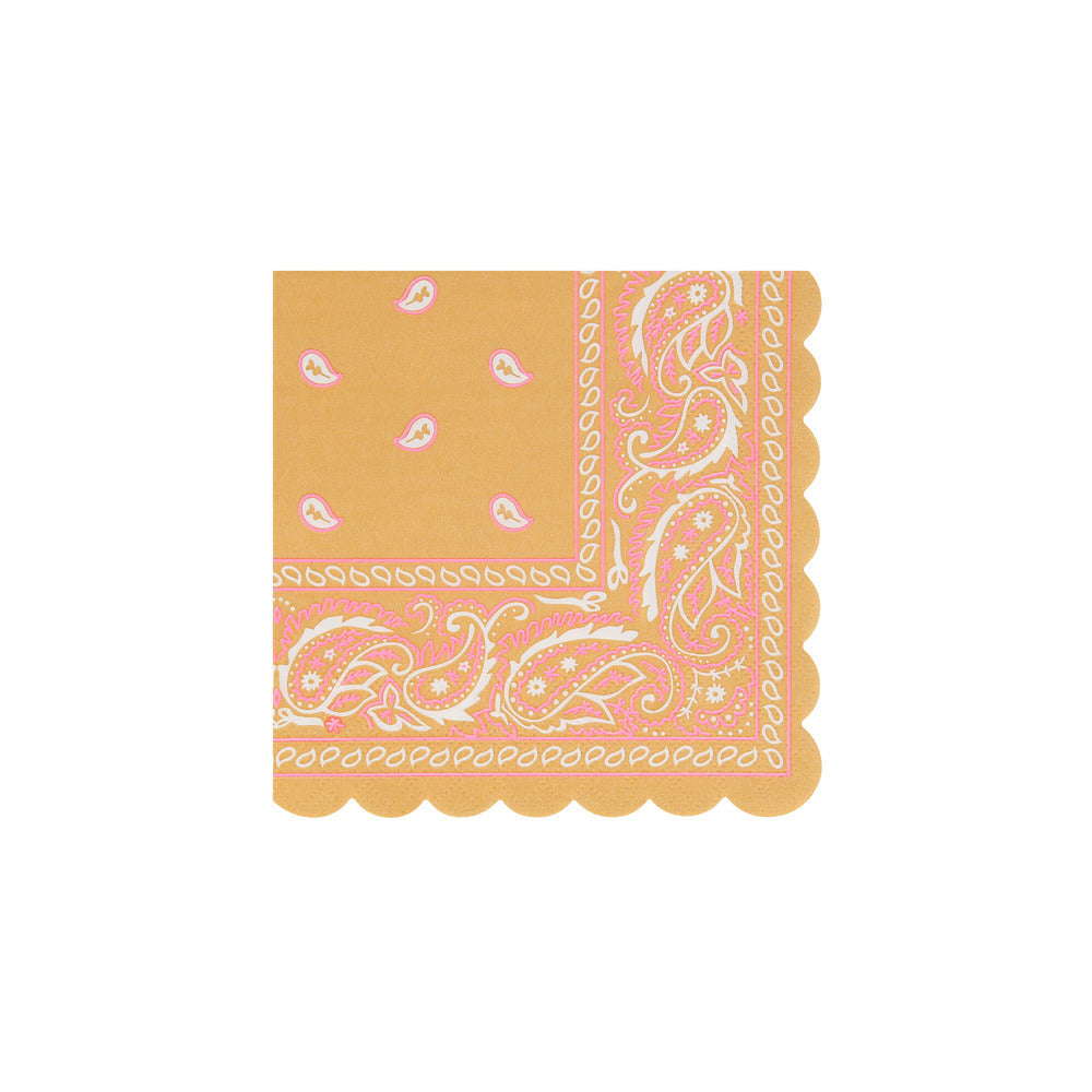 Servilletas diseño bandanas - pequeñas