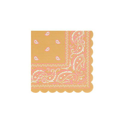 Servilletas diseño bandanas - pequeñas