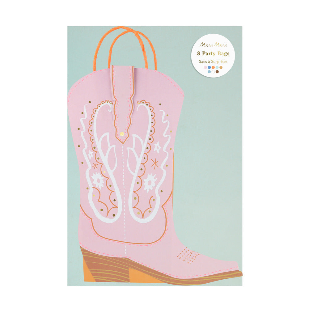 Bolsas para sorpresas - botas vaqueras