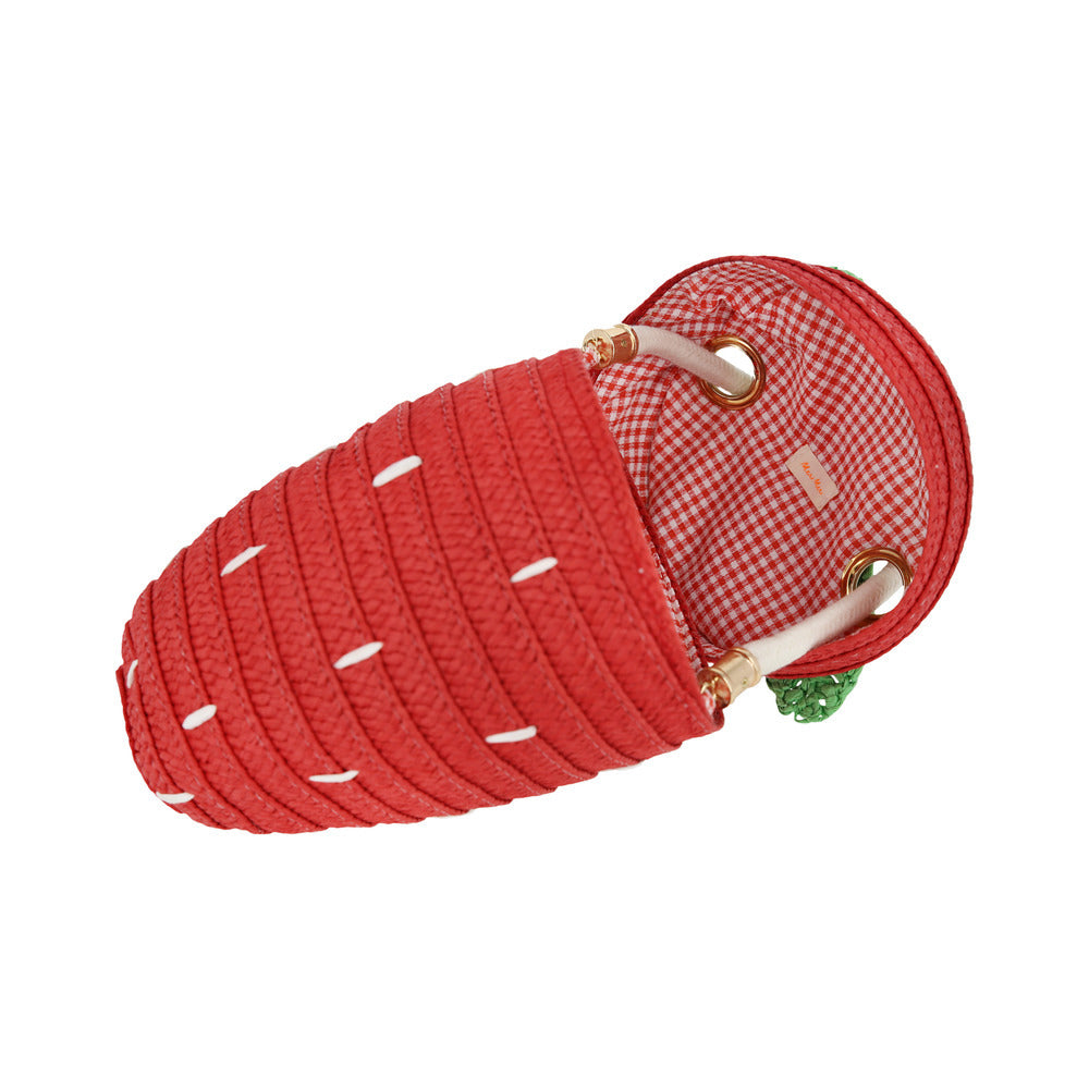 Canasto con forma de frutilla