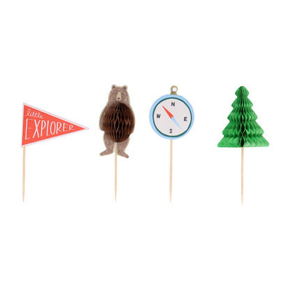Kit para cupcakes - camping