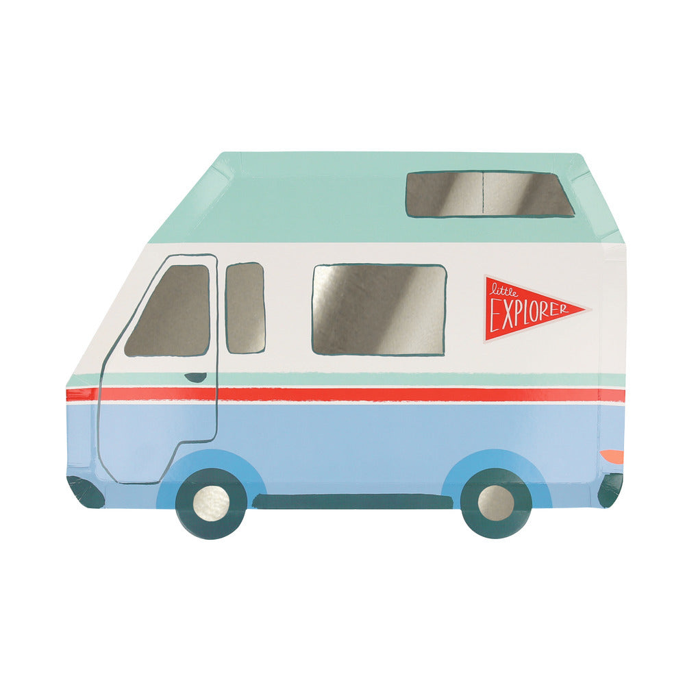 Platos con forma de camper