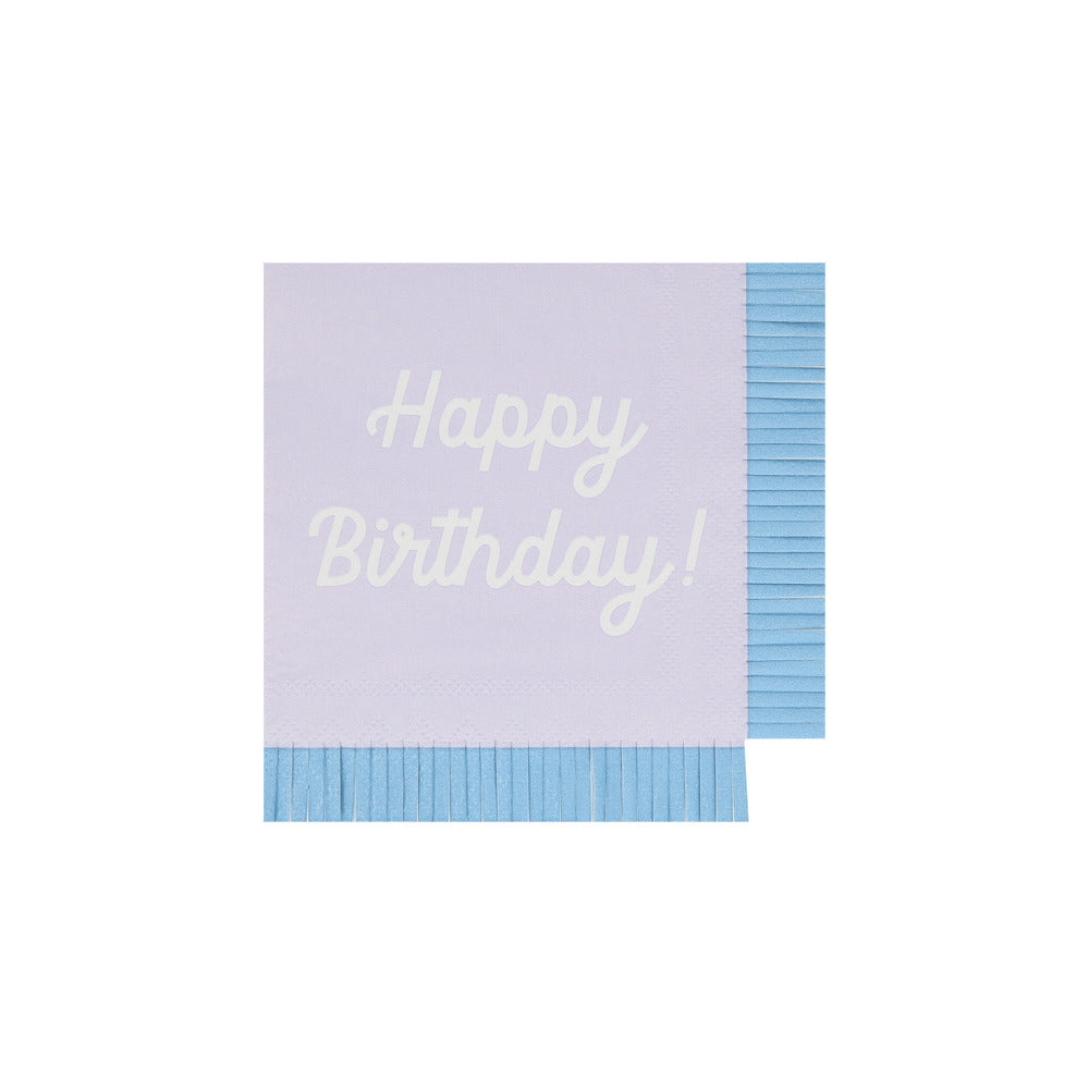 Servilletas mix Happy Birthday - pequeñas