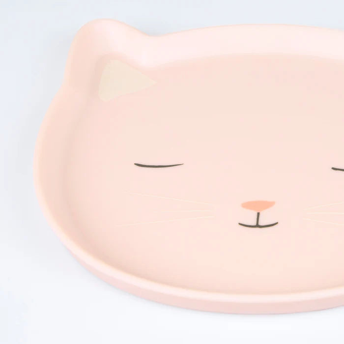 Plato de melamina gato - pequeño