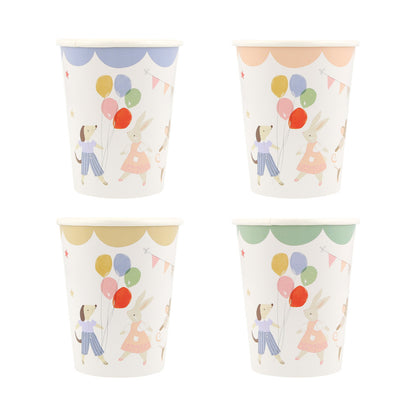 Vasos fiesta de animalitos
