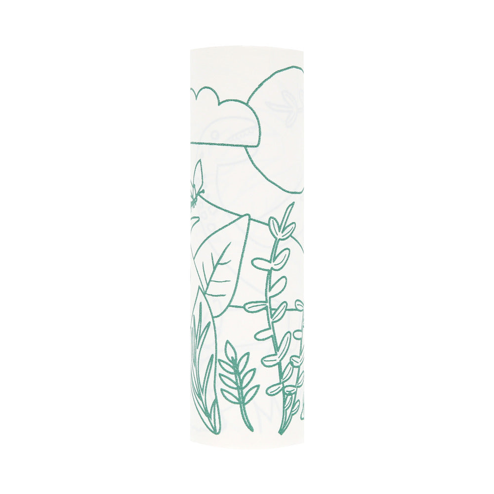 Rollo para pintar con lápices - dinosaurios