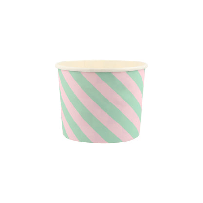 Vasitos y cucharas para helados