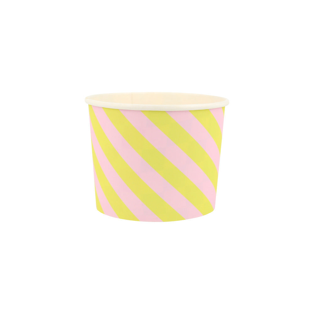 Vasitos y cucharas para helados