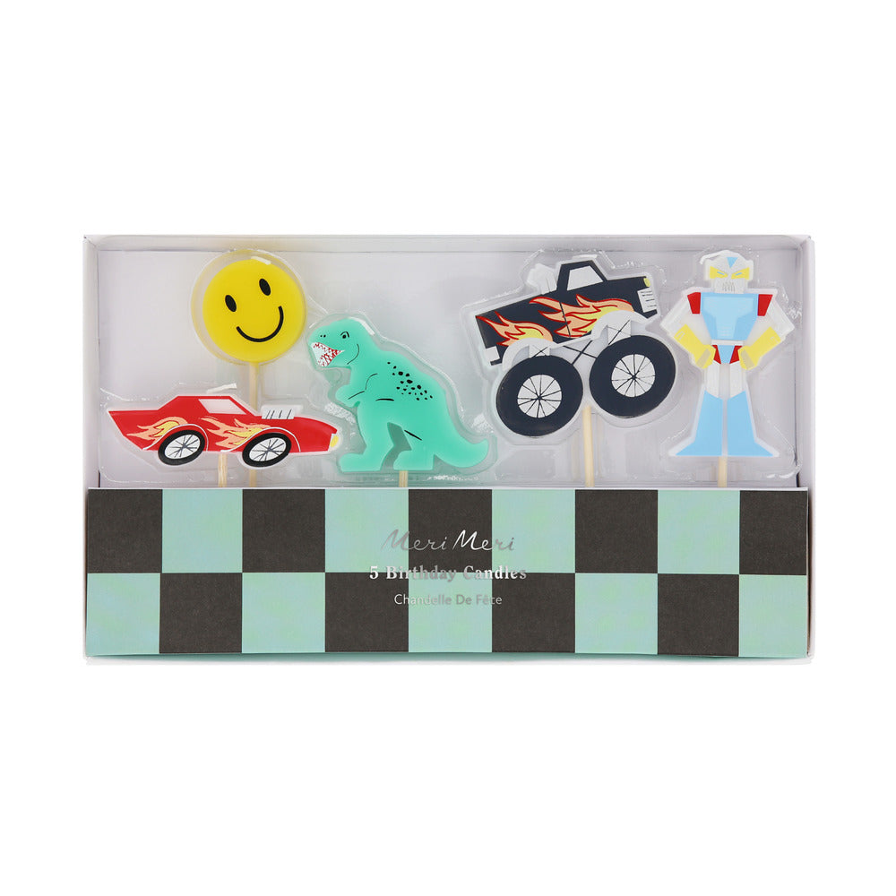 Velas caja de juguetes