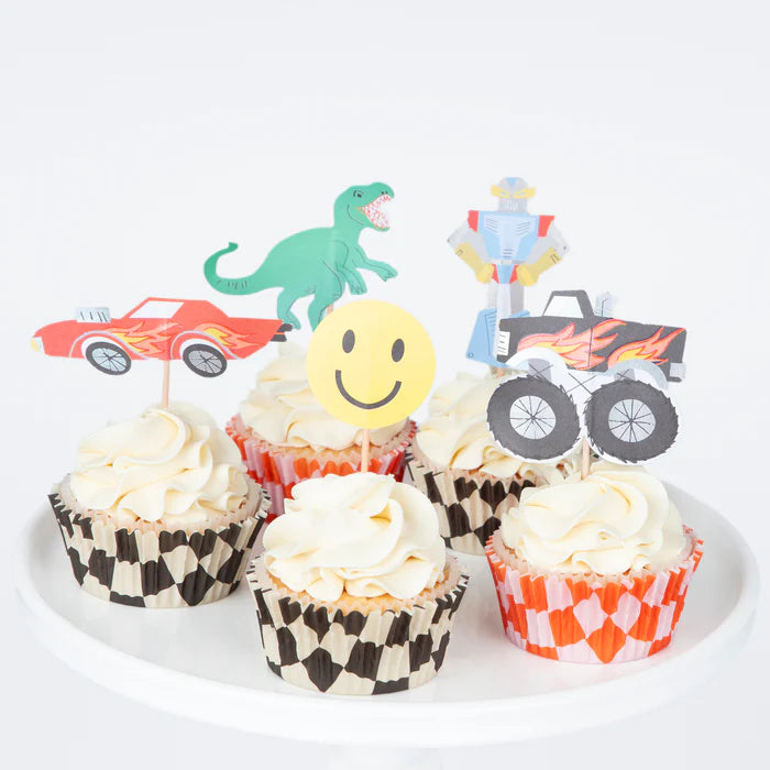 Kit para cupcakes - monster truck