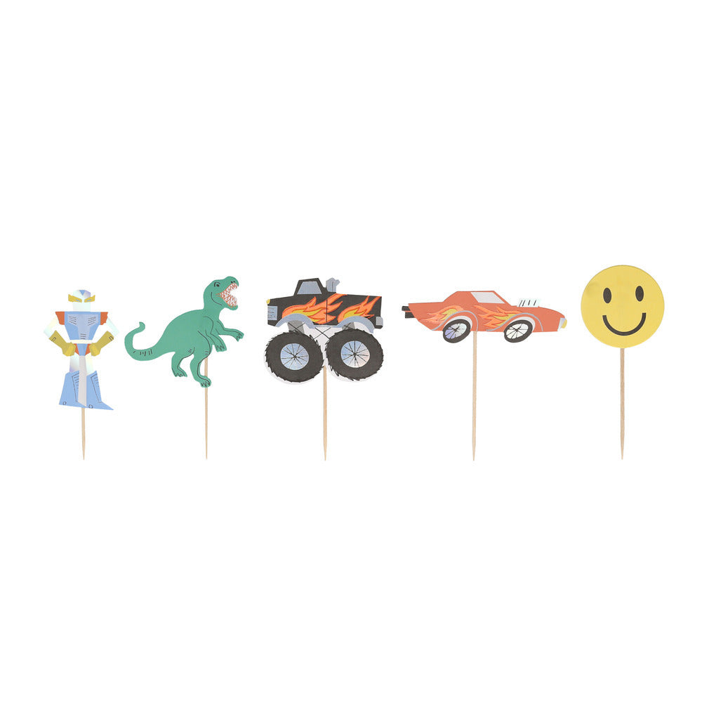 Kit para cupcakes - monster truck