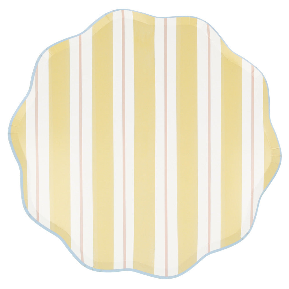 Platos preppy stripes - grandes