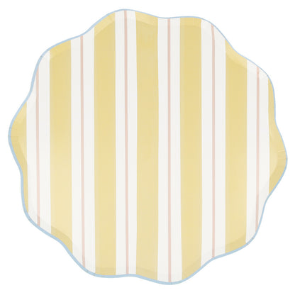 Platos preppy stripes - grandes