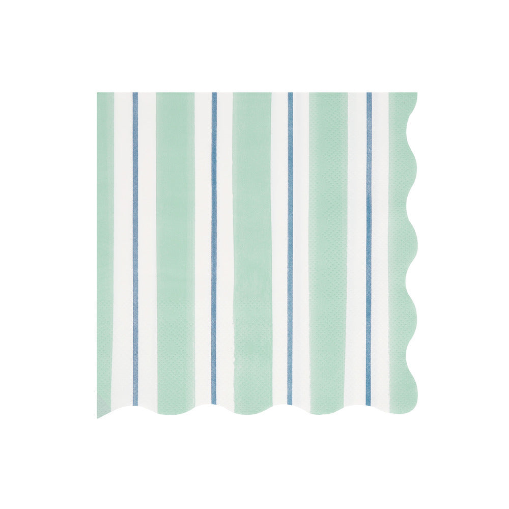 Servilletas preppy stripes - grandes