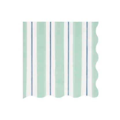 Servilletas preppy stripes - grandes