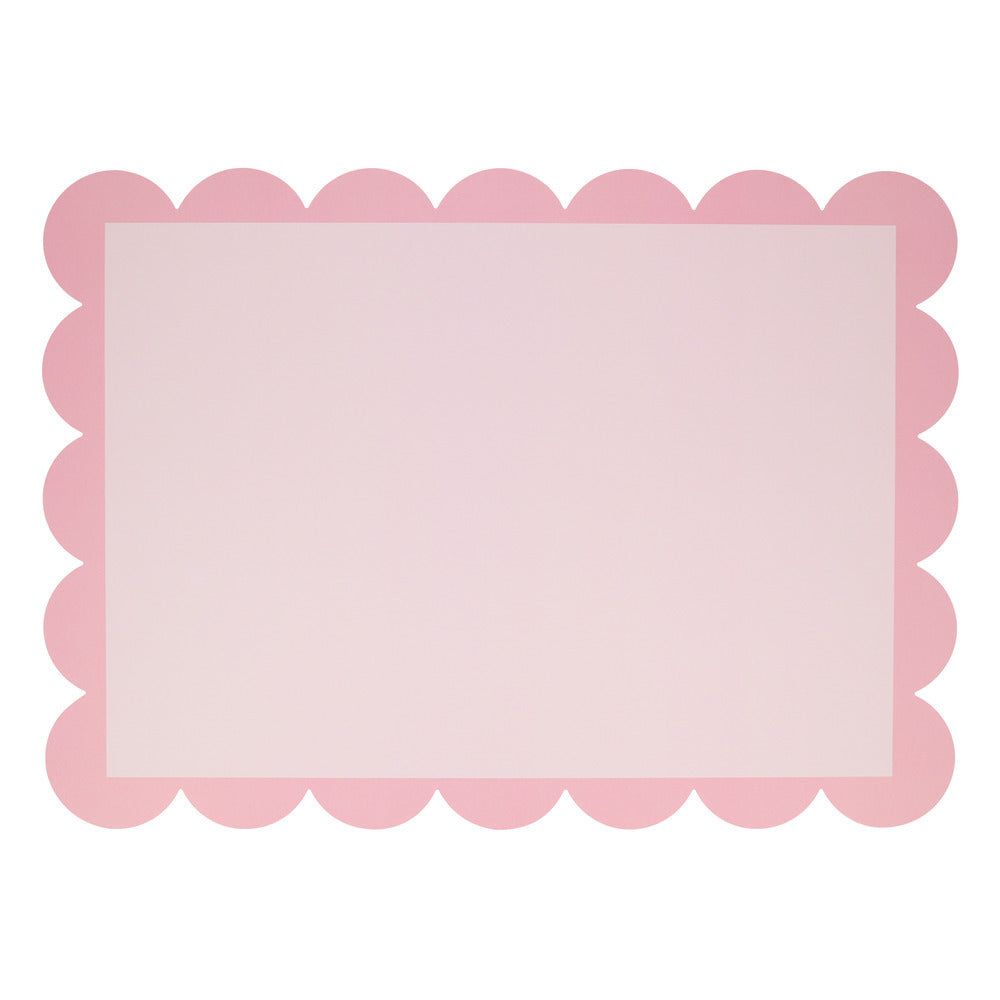 Individuales de papel - rectangulares tono sobre tono
