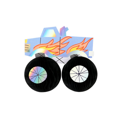 Tarjeta - monster truck (happy birthday)