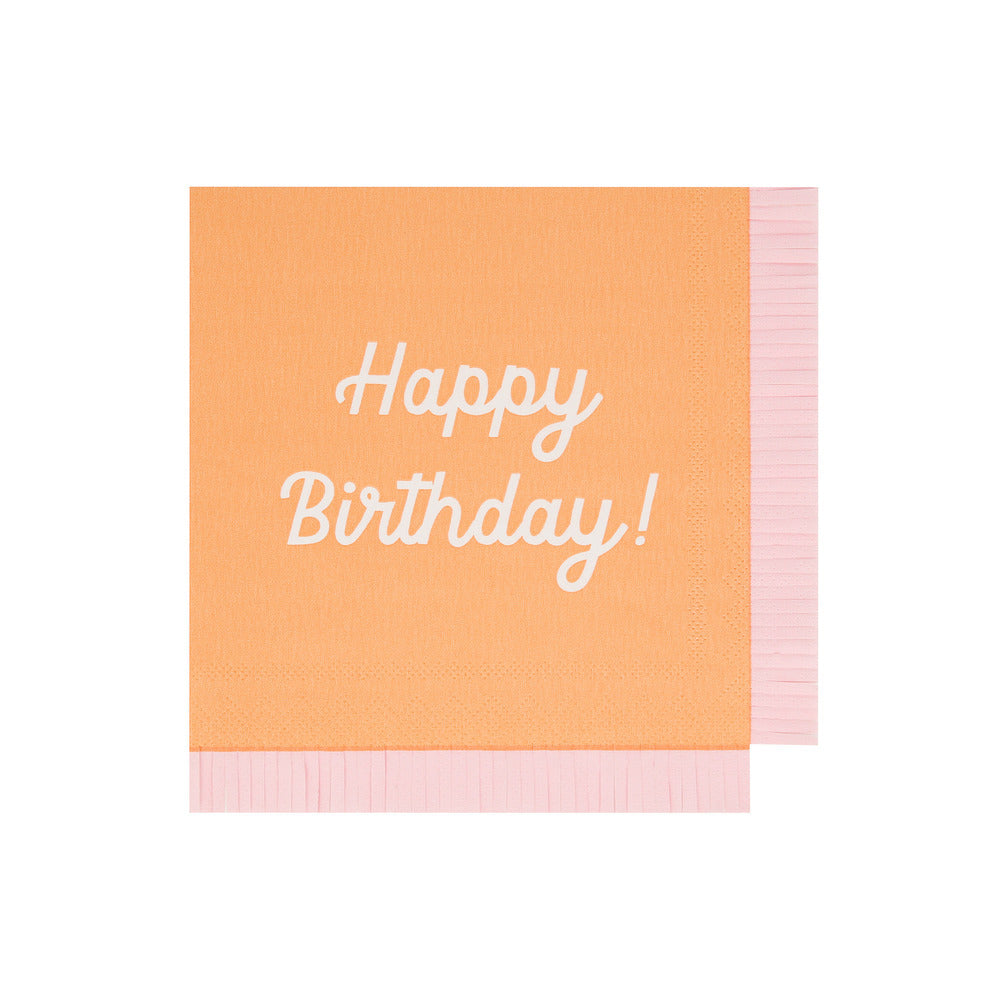 Servilletas mix Happy Birthday - grandes