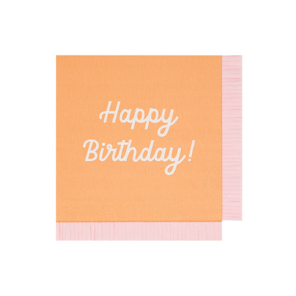 Servilletas mix Happy Birthday - grandes